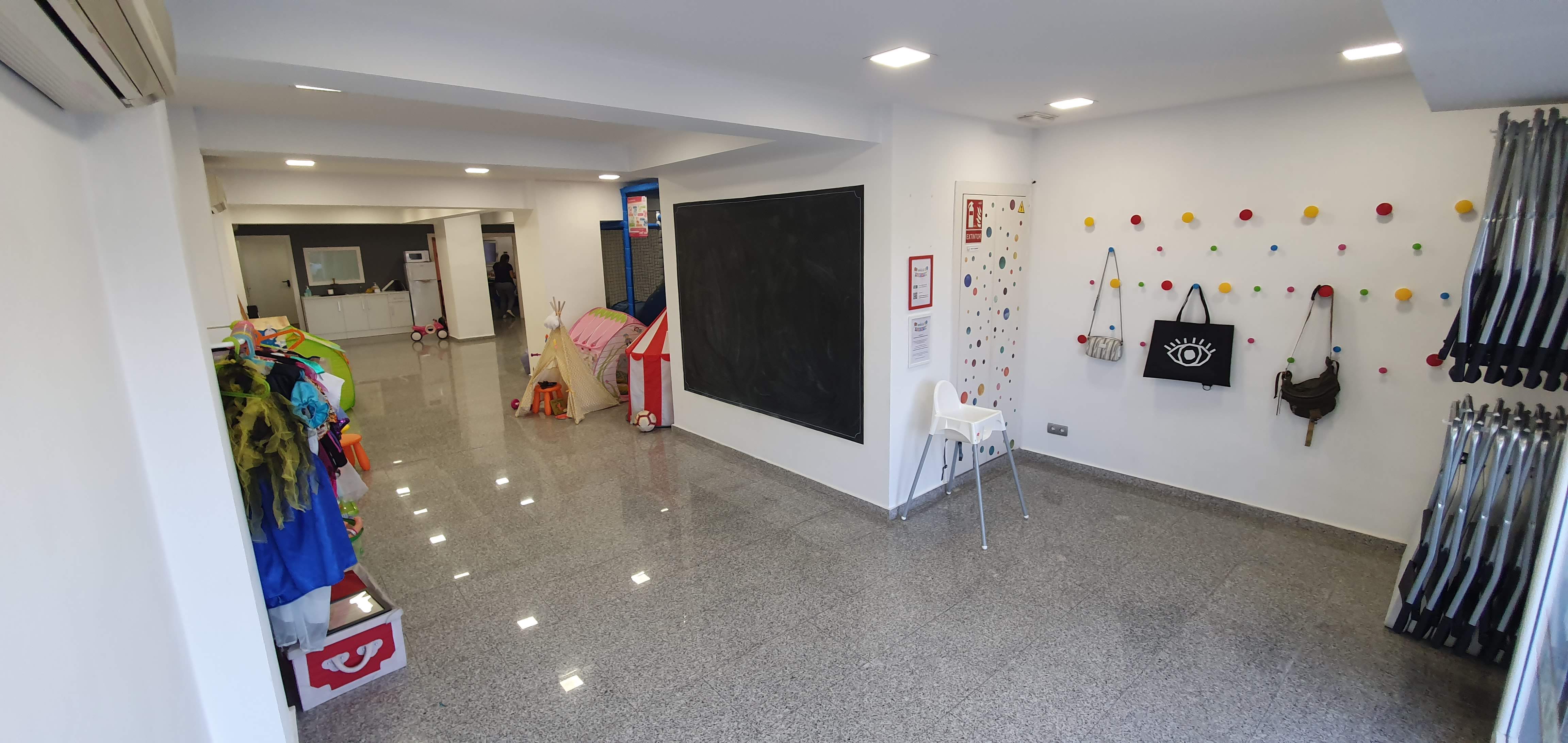 Vista desde la entrada